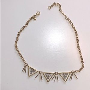 Gold JCrew necklace